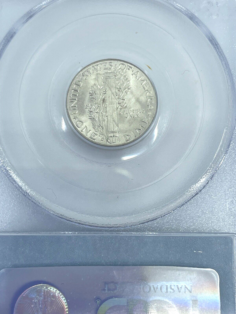 3- 1945-D PCGS MS -66, Silver Mercury Head Dimes