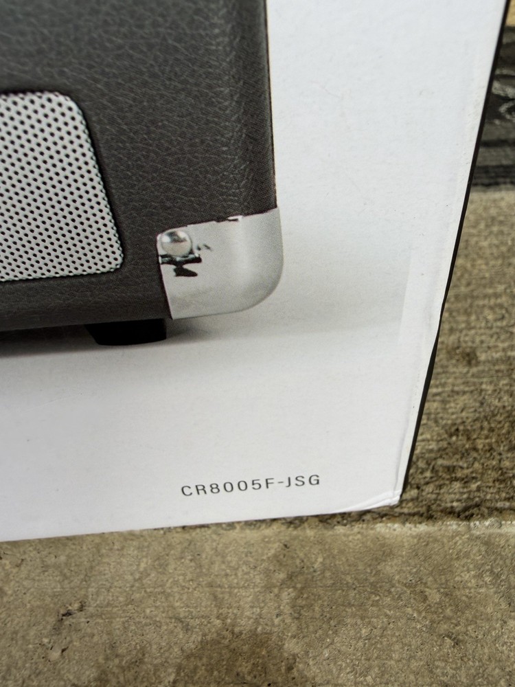Crosley Cruiser Plus Bluetooth Record Player Portable Turntable Cr8005f-JSG