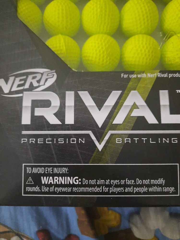 Yellow 30 Count NERF E3397 Rival Refill Ball Yellow
