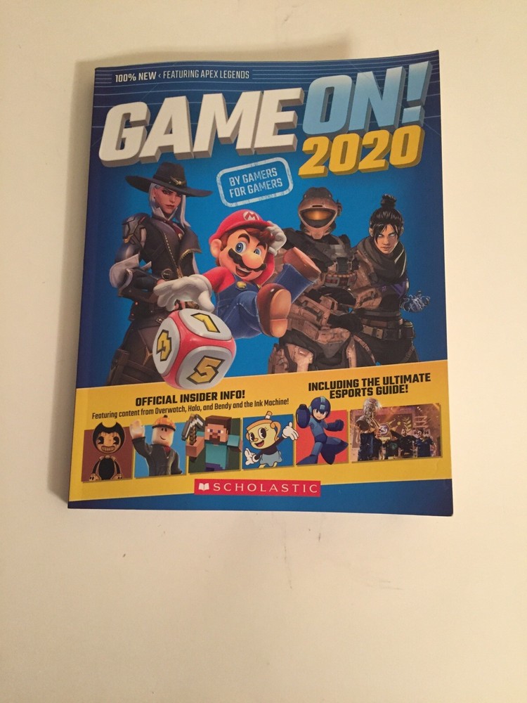 Game On! 2020 Gamers Paperback Book Scholastic