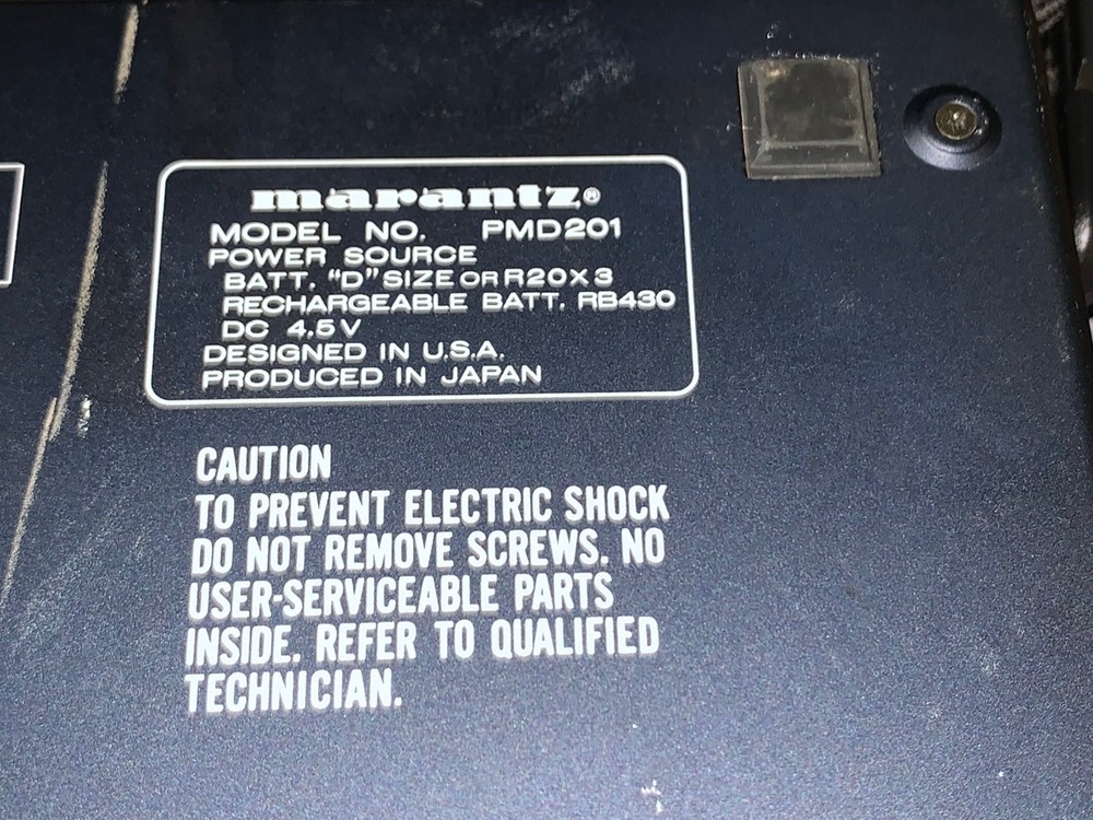 Marantz PMD201 x2 Repair Bundle