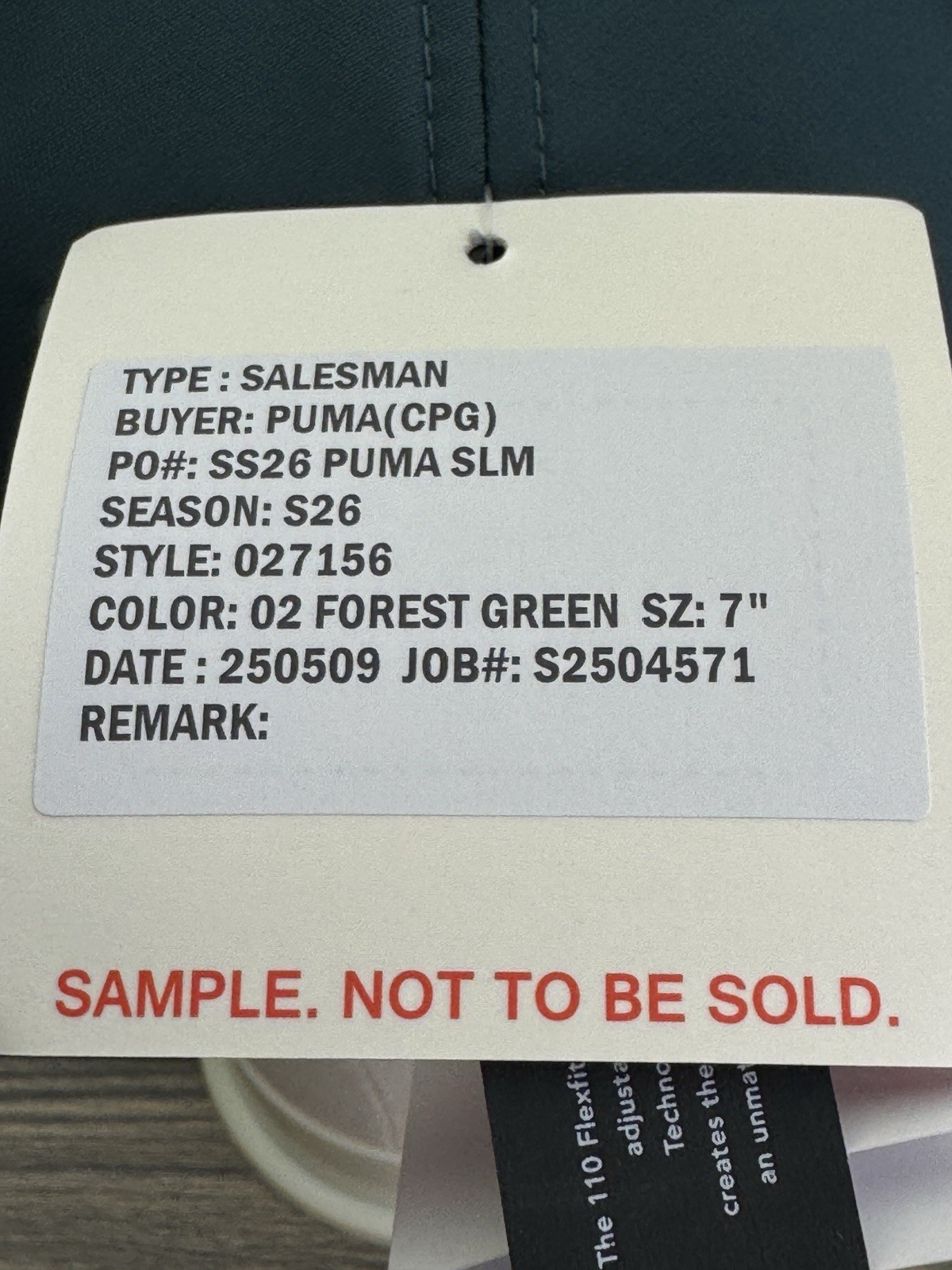 PUMA X AP Arnold Palmer Men's Signature 110 Flexfit Adjustable Golf Hat Cap