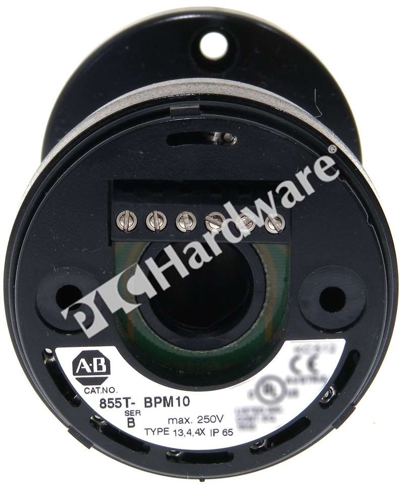 Open Pre-owned Allen Bradley 855T-BPM10 Ser B Control Tower Stack Mounting Base