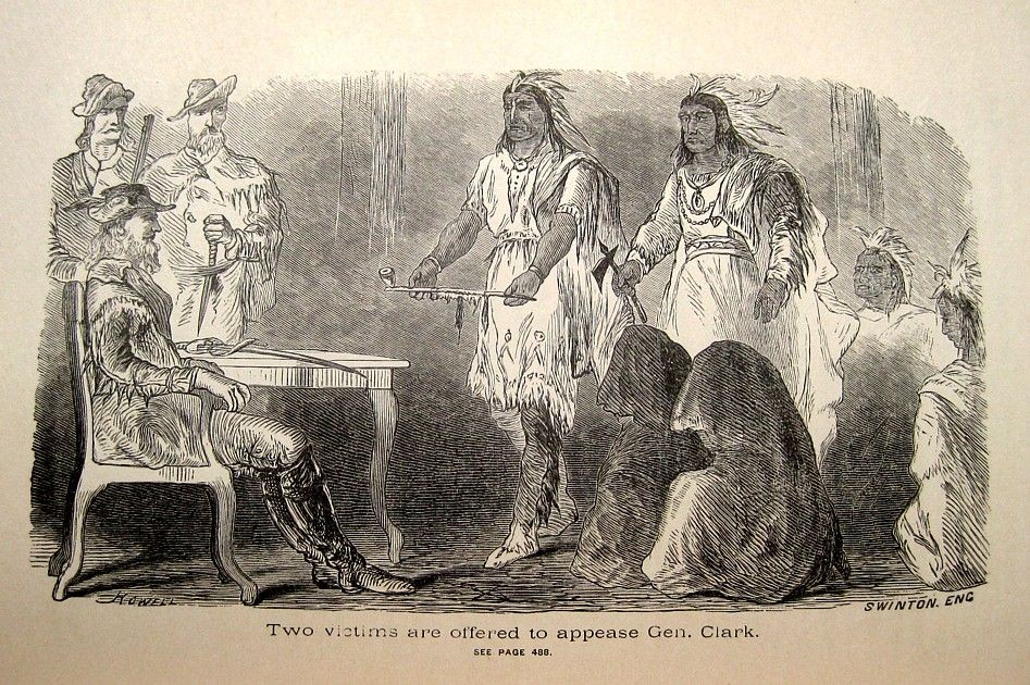 FRONTIER INDIAN WARS OHIO RIVER VALLEY DANIEL BOONE KENTUCKY TENNESSEE MILITARY