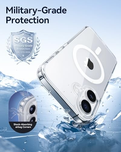 for iPhone 16 Plus Case,Compatible with iPhone 16 Plus 6.7 inch Clear