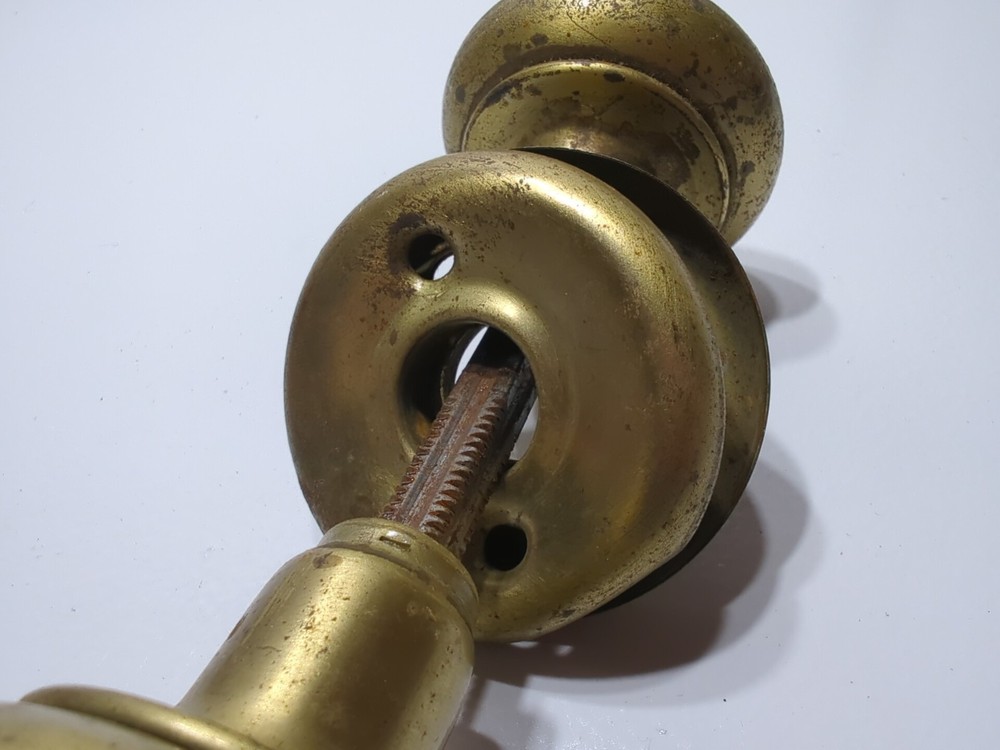 ✨VINTAGE✨ Brass Door Knobs Handles Plates Old