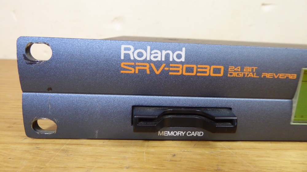 ROLAND SRV-3030 24-BIT DIGITAL REVERB EFFECTS PROCESSOR EXCELLENT WORKING CONDIT
