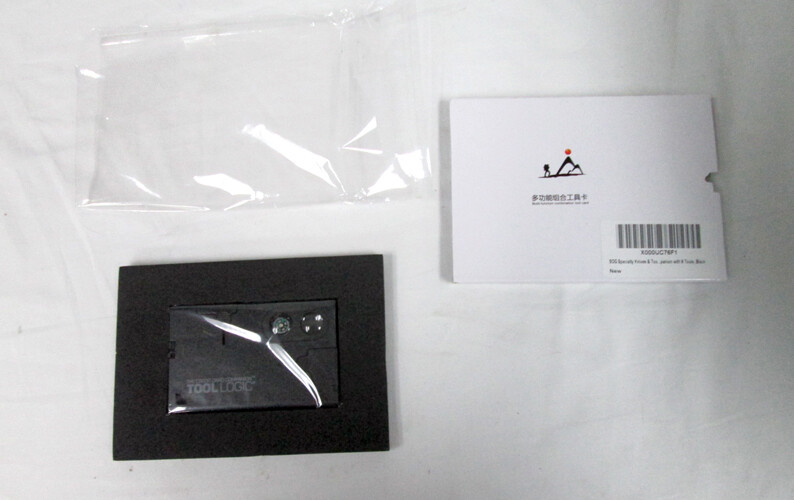 Multi-Function Wallet Combination Tool Card 9 Functions Knife Pick Opener NIB