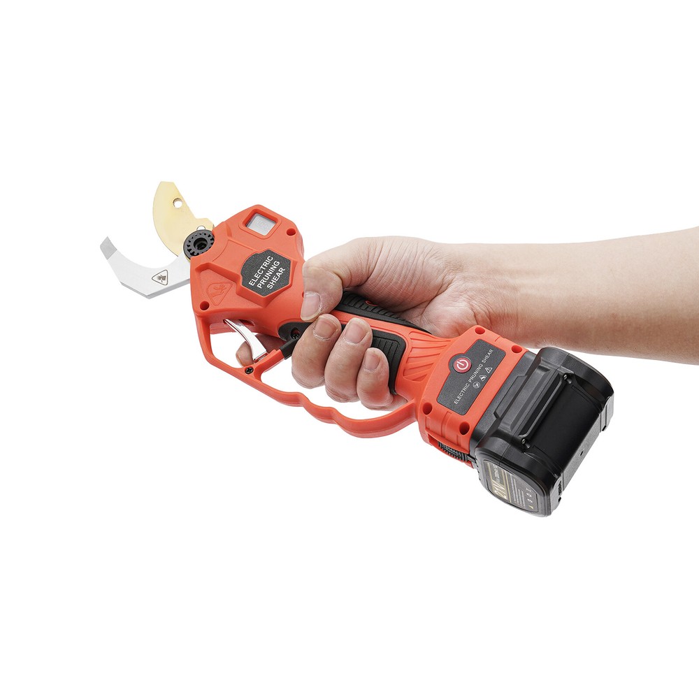 Electric Pruner Cordless Pruning Shears Extension Pole Bar Lithium Battery