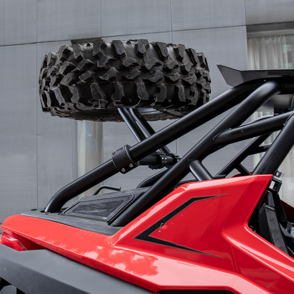 KEMIMOTO Spare Tire Carrier Mount Rack for Polaris RZR PRO XP 2020-24 2 / 4 Door
