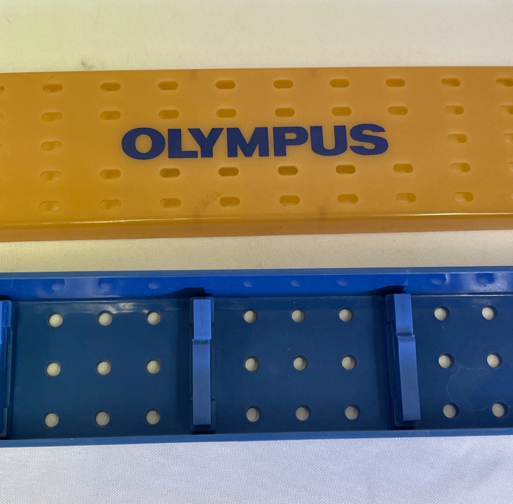 Olympus Endoscope Sterilization Case & Lid 18" x 4" x 2" Endoscopy