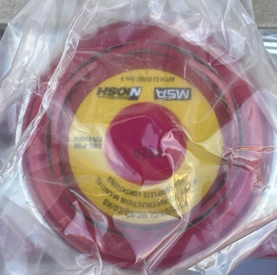 6 PACK GMC-P100 MSA 815188 Short Stack Combination Respirator Cartridges