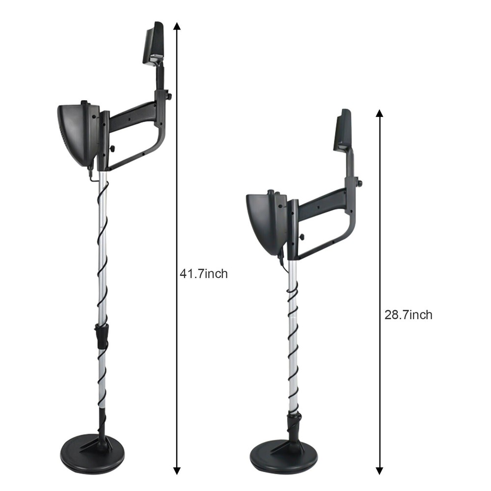 Underground Metal Detector Gold Digger Hunter Deep Sensitive Waterproof Coil