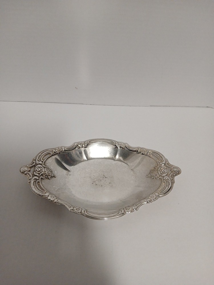 Vintage Community Silverplate 9" Oval Candy/Serving Dish