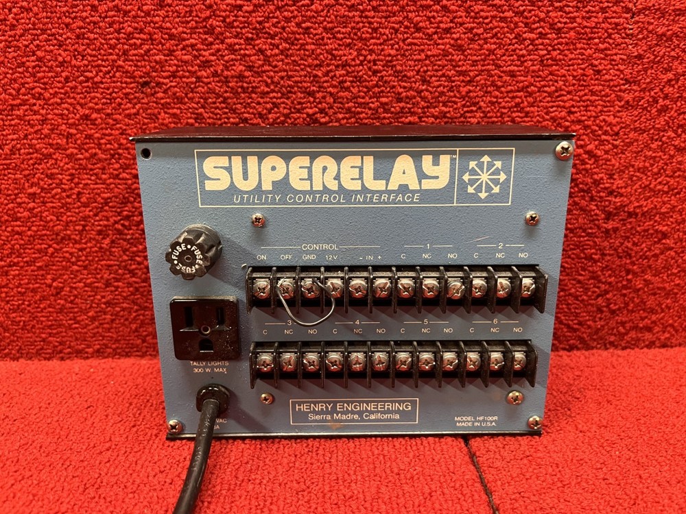 Used Henry Engineering Utility Control Interface Superelay Good Condition
