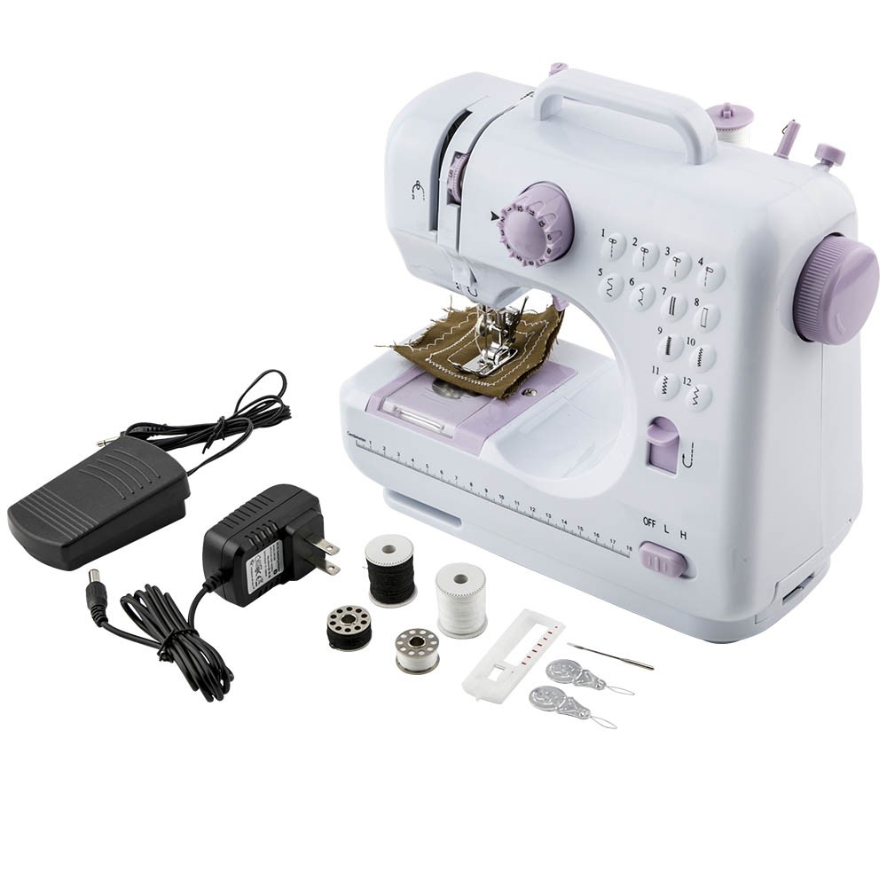 Portable Sewing Machine Electric Household Multi-Function Crafting Mending