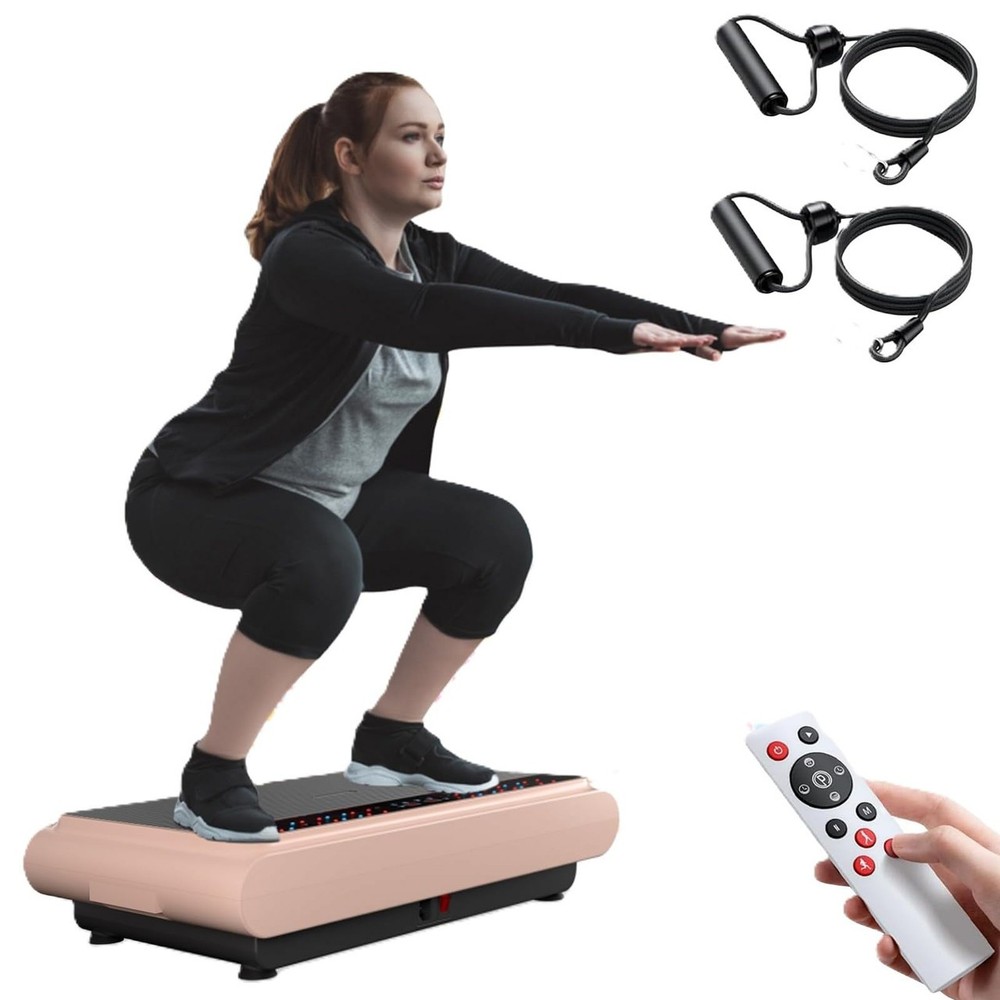 Natini Vibration Plate Exercise Machine - Whole Body Vibration Platform Machine