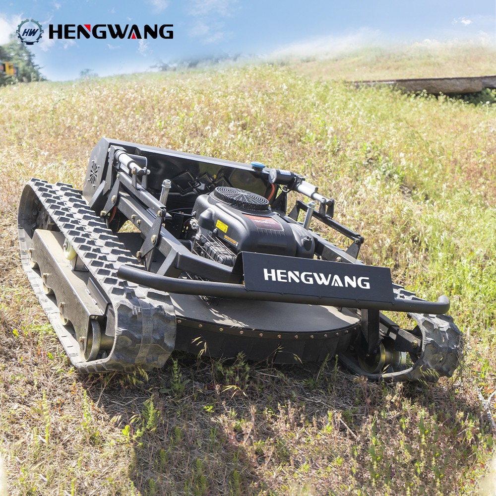 New 22 hp remote control off-road tank lawn mower with adjustable mowing height