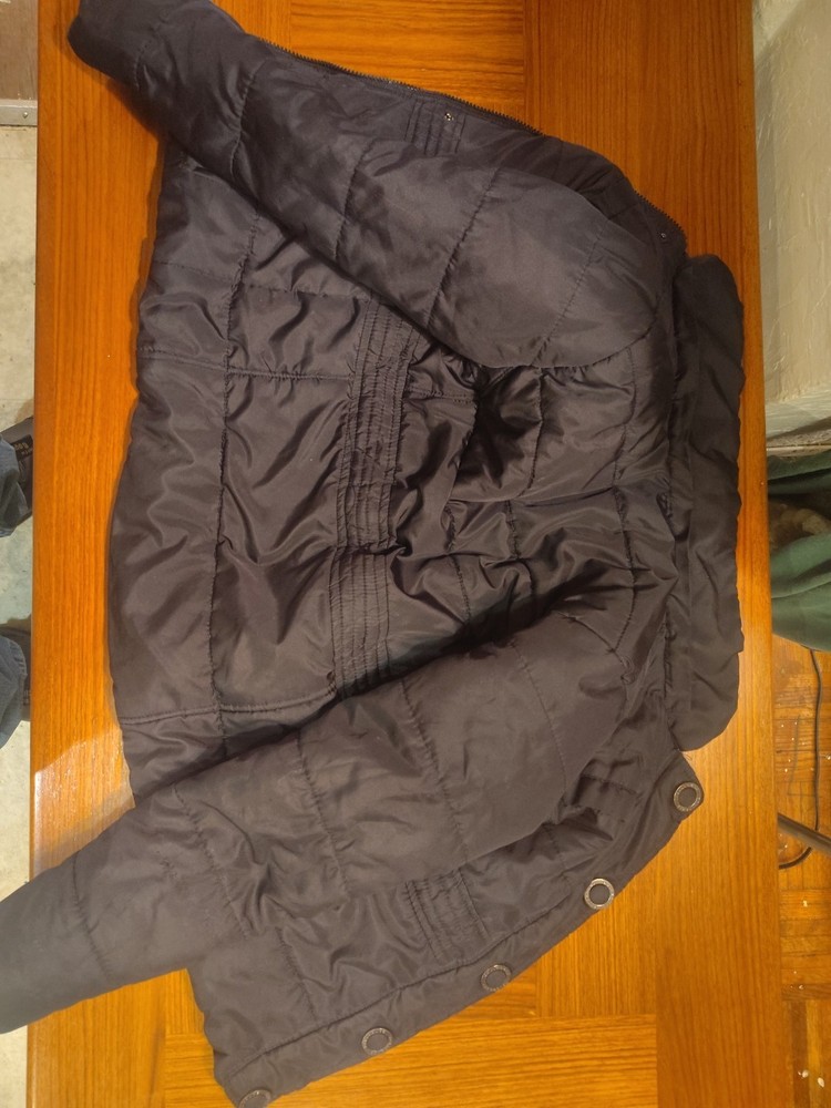 Black Dollhouse Jacket With Plaid Lining Size L 14