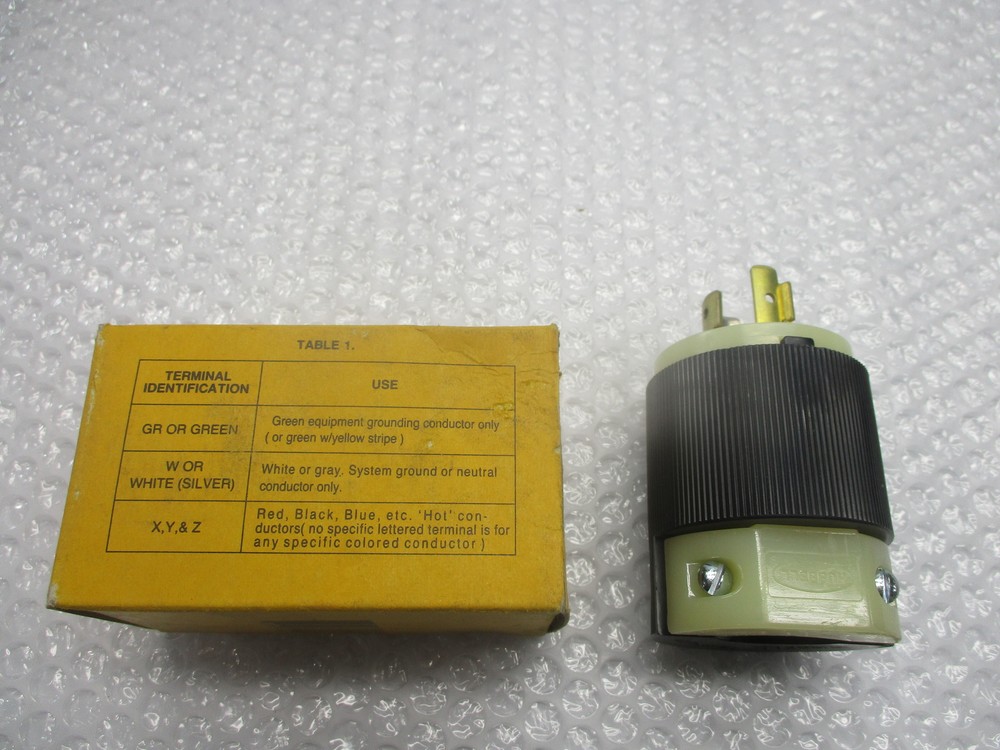HUBBELL 2411 PLUG NSMP.