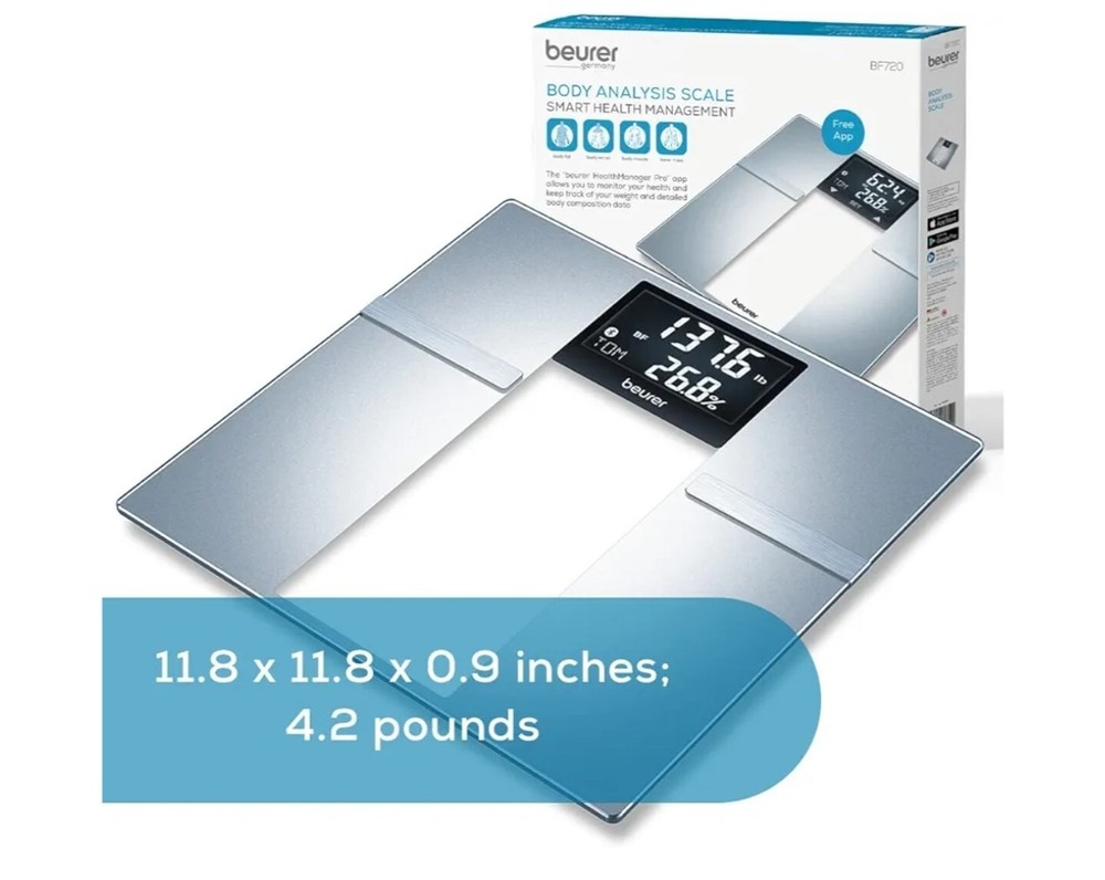 BEURER #BF720 BLUETOOTH SCALE - BODY ANALYSIS 400LBS CAPACITY