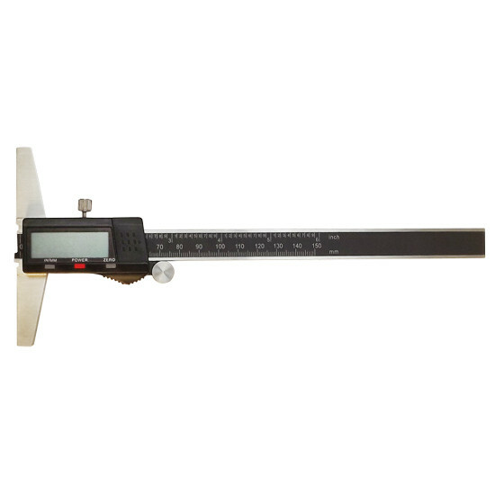 Double Hook 6"/150mm Electronic Depth Gage Caliper