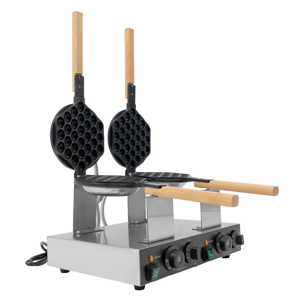 Double-head Commercial Waffle Making Machine Honeycomb Egg Waffle Making Machine