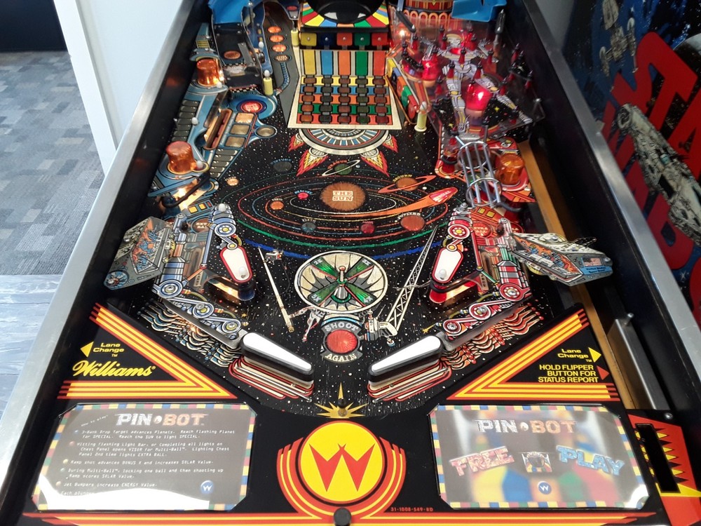PIN-BOT by Williams Pinball Machine