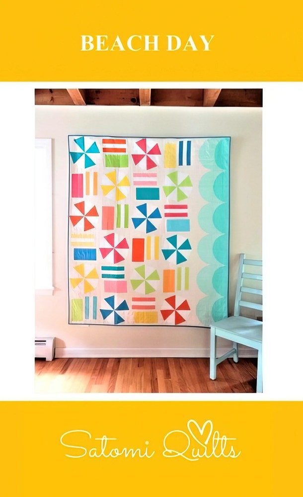 Beach Day Quilt Pattern by Satomi Quilts