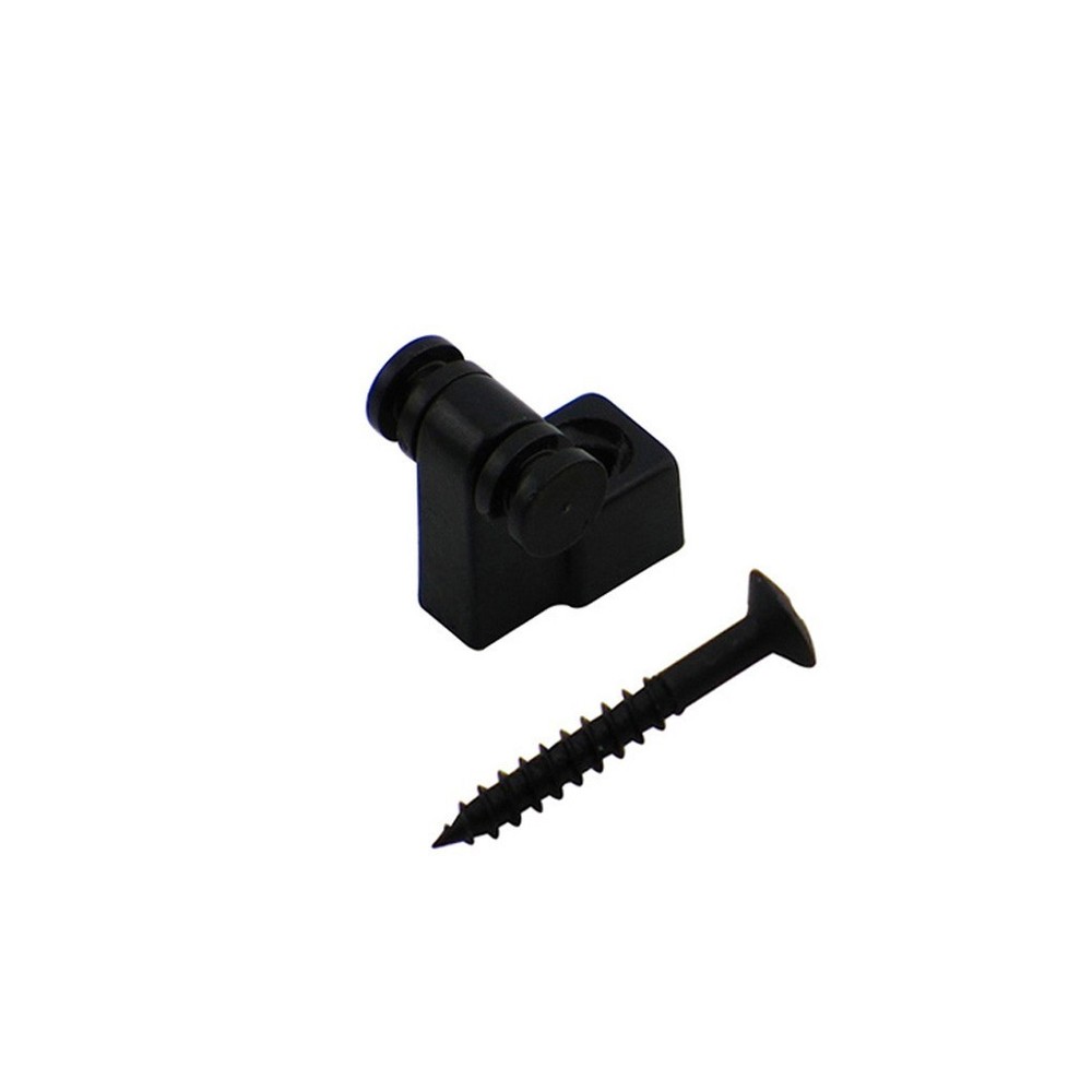 2PC Black Electric Guitar Roller String Trees String Guides Retainers & Screws
