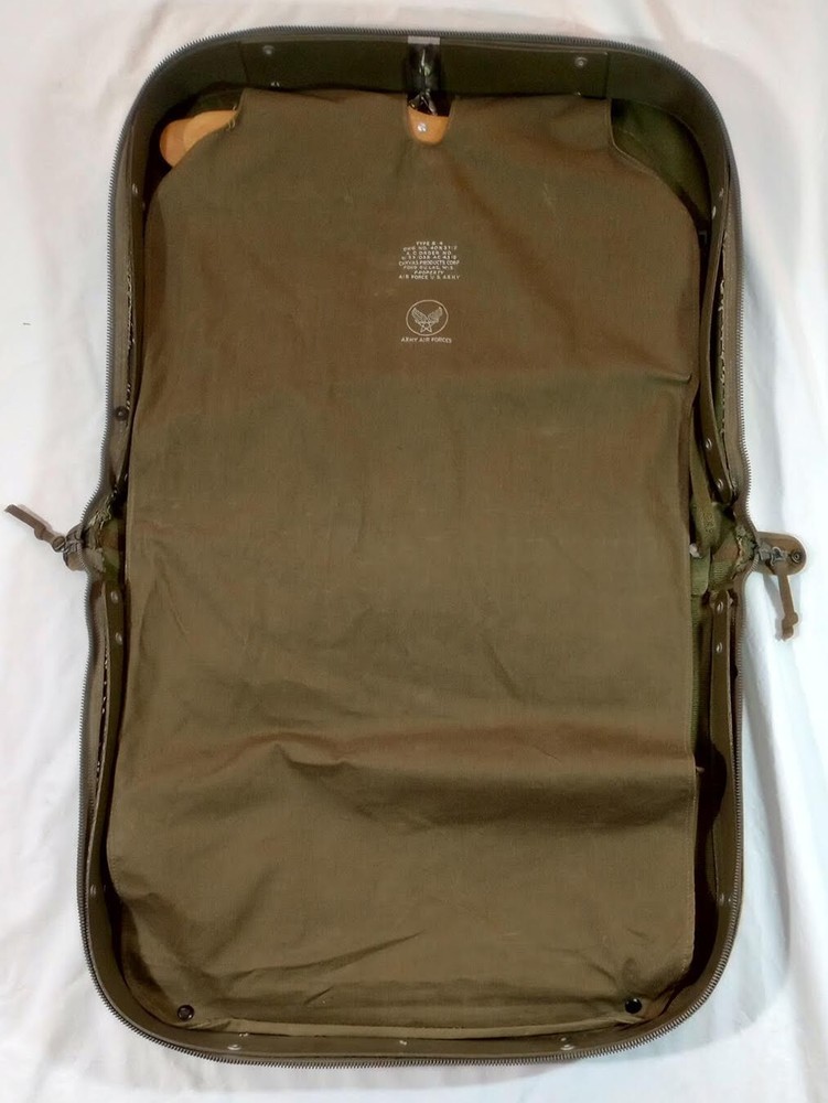 Original WW2 Air Force Army Type B-4 Flyers Canvas Pilot Crew Bag