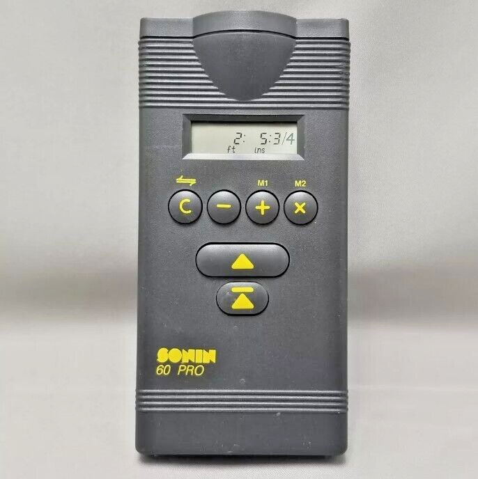 SONIN 60 Pro Electronic Sonar Distance Measuring Tool - Tested