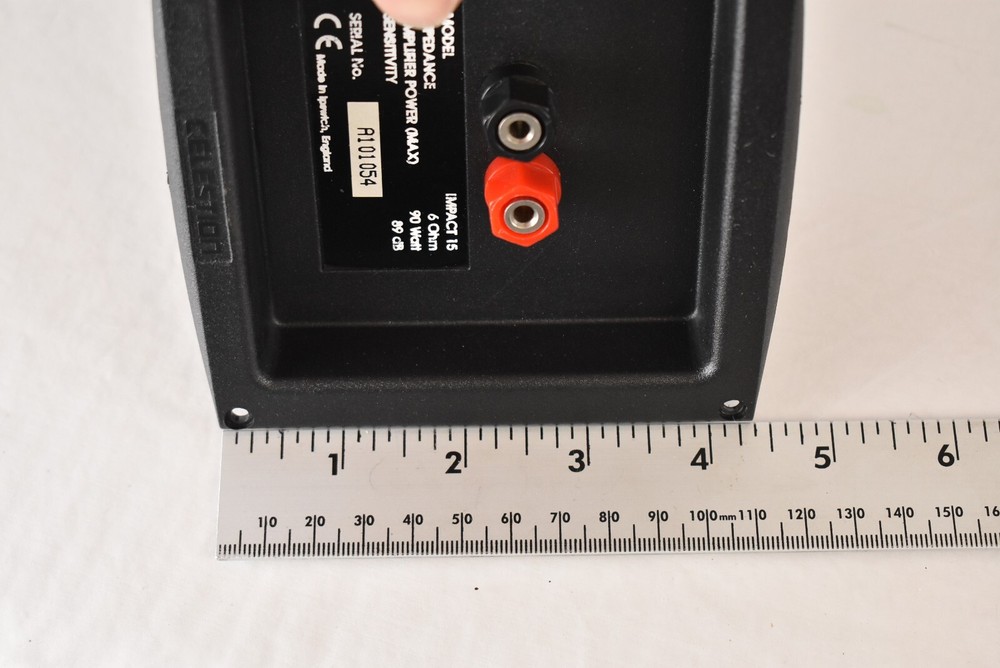 Single Celestion Impact 15 Speaker Crossover Binding Post