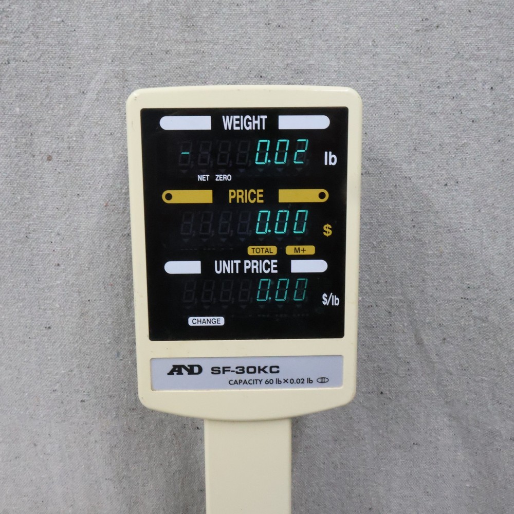 A&D SF-30KC Price Computing Business Scale Programmable Good Used Condition
