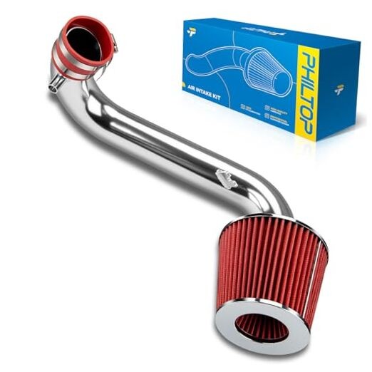 High Performance Aluminum Cold Air Intake System Kit with Filter for 2001