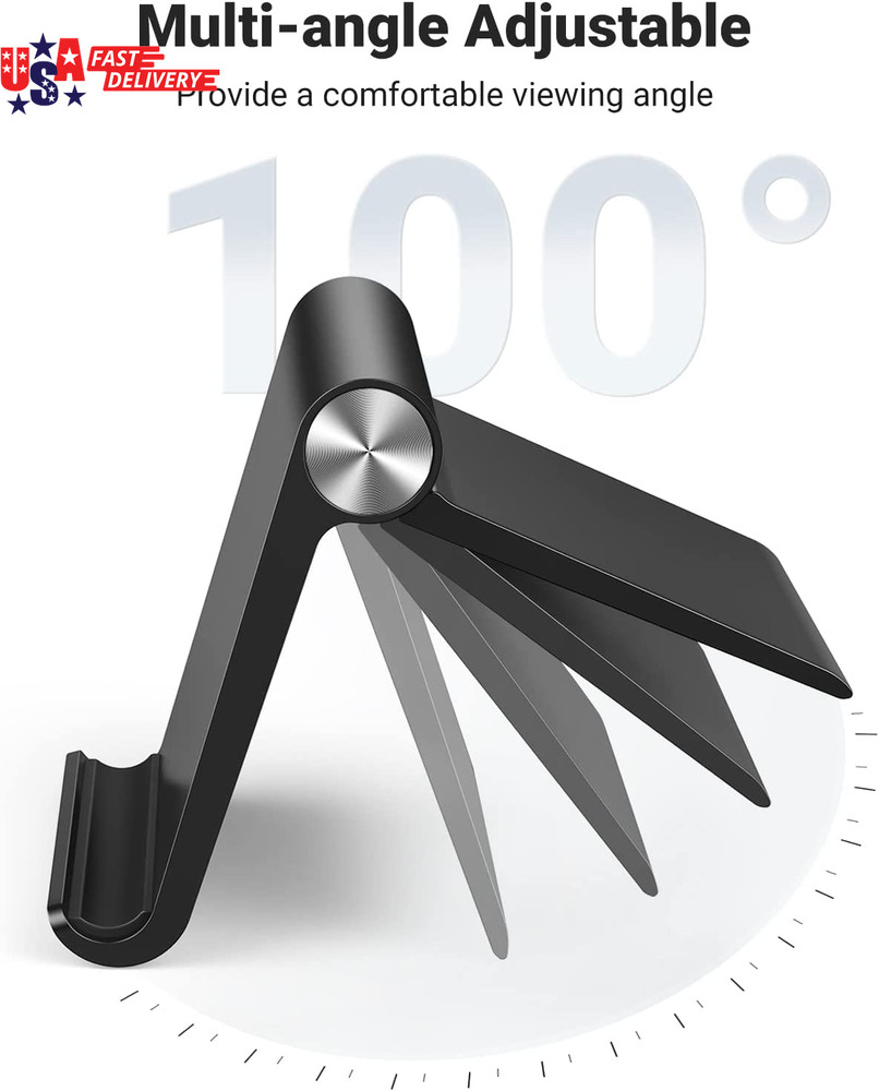 Tablet Stand Holder Adjustable Portable Desktop Dock Office Compatible with Ipad