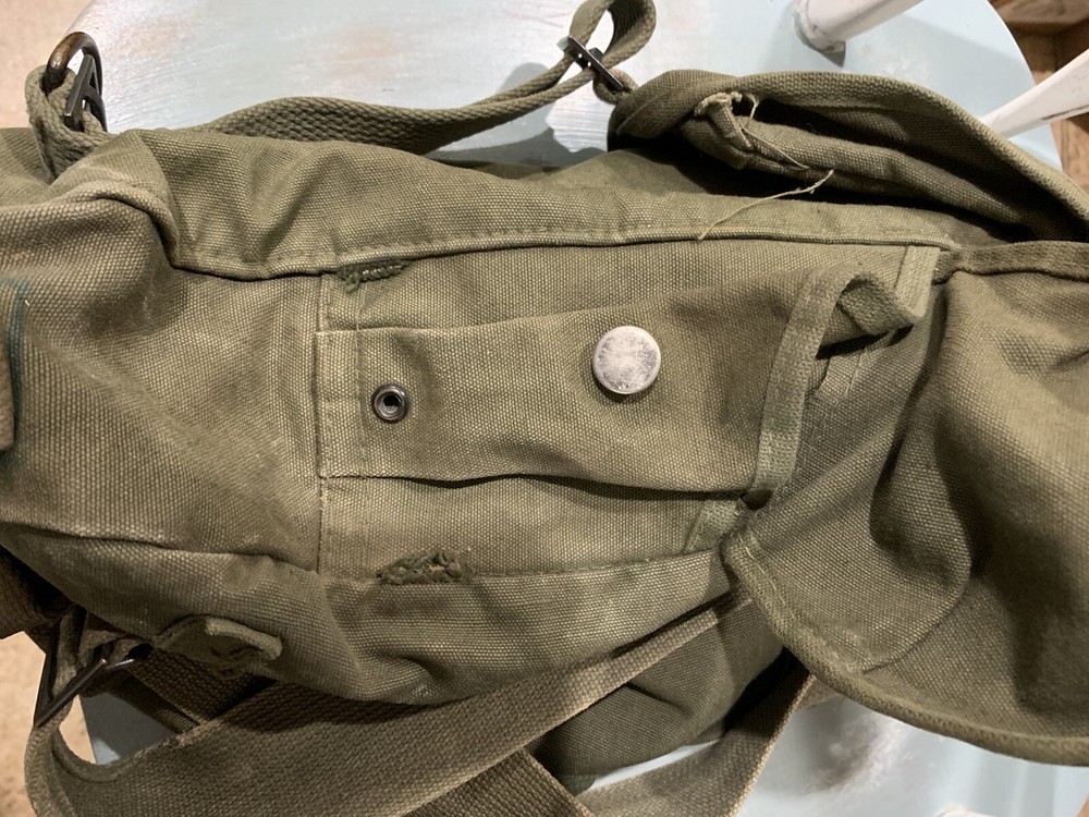ORIGINAL POST WWII US ARMY INFANTRY M1945 UPPER COMBAT FIELD PACK-OD#7, 1952