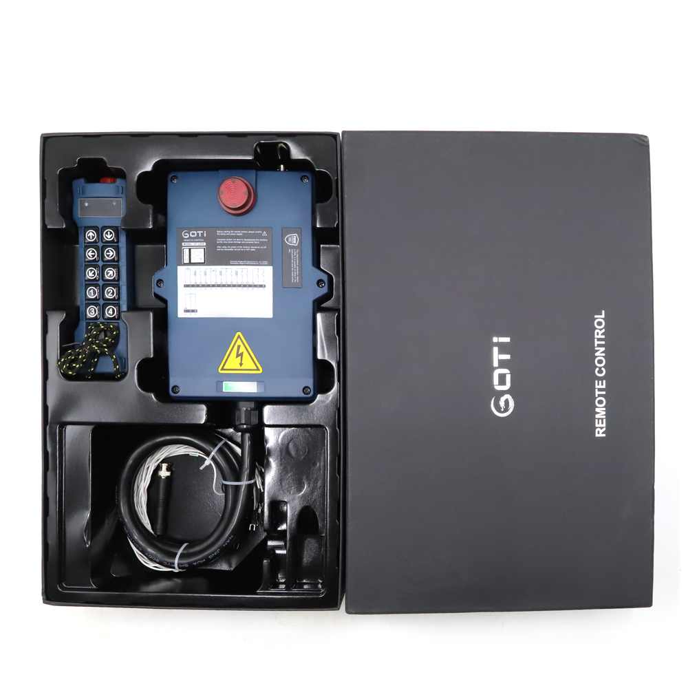 10 Keys Industrial Remote Control Wireless Crane Hoist Controller AC/DC65-440V