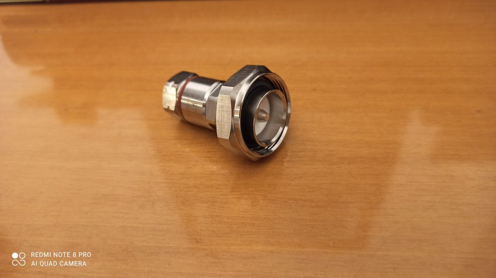 RF CONNECTOR FOR CABLE 1/2” DIN 7/16 MALE