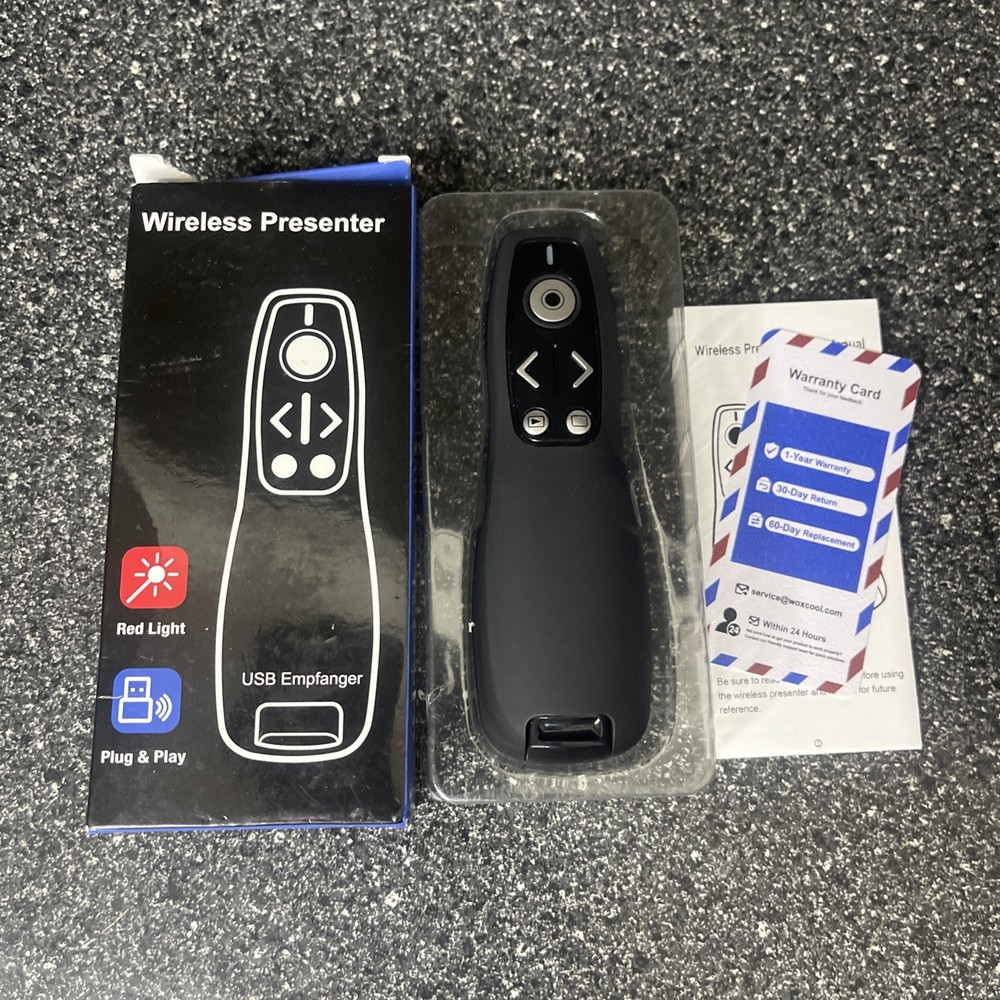 Power point Presentation Remote Control Wireless USB PPT Presenter Laser Pointer