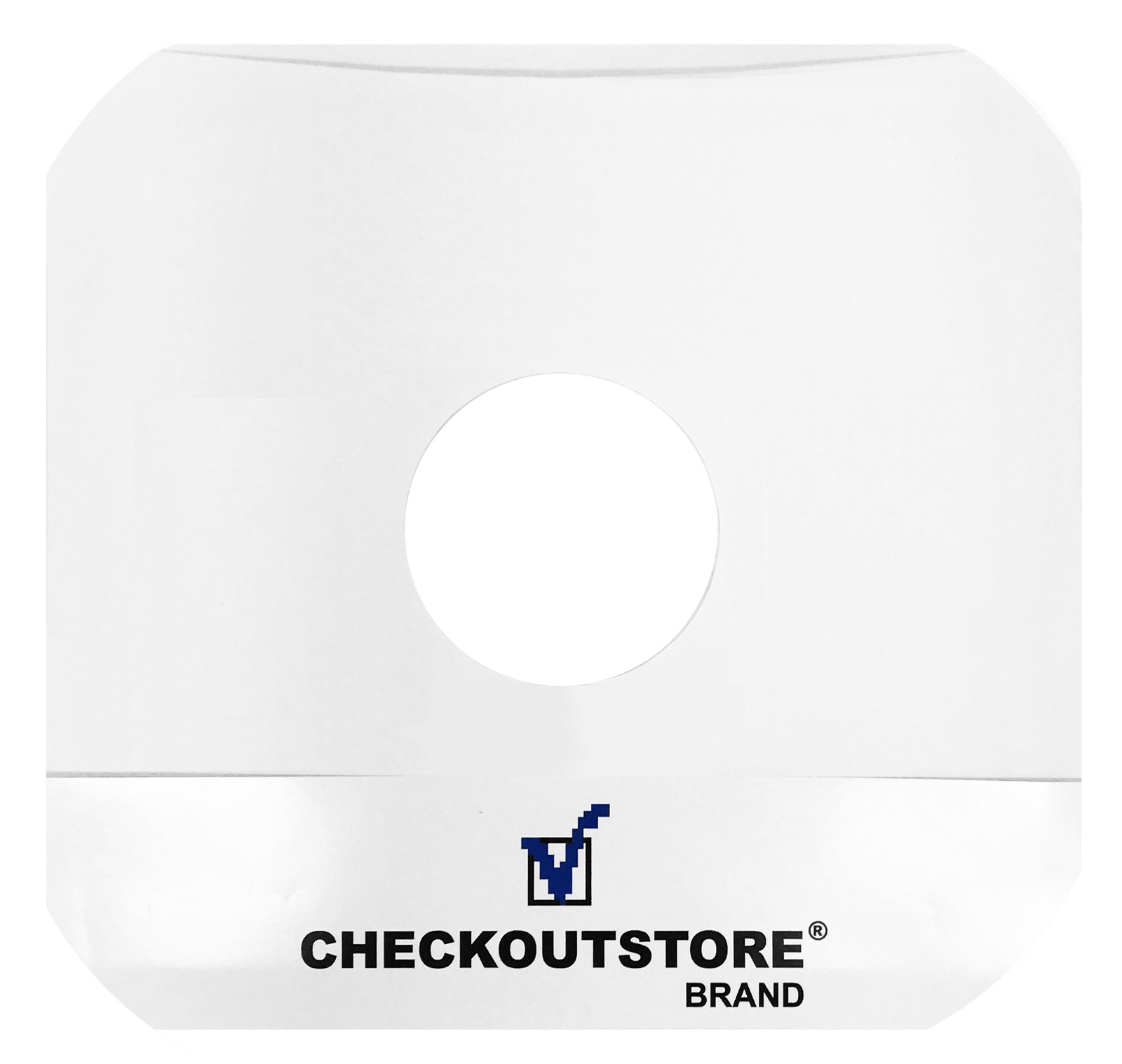 COS Paper Record Inner Sleeves Round Corners with Hole for 12" Vinyl 33 RPM