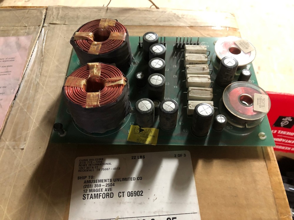 Rowe/AMI jukebox crossover network