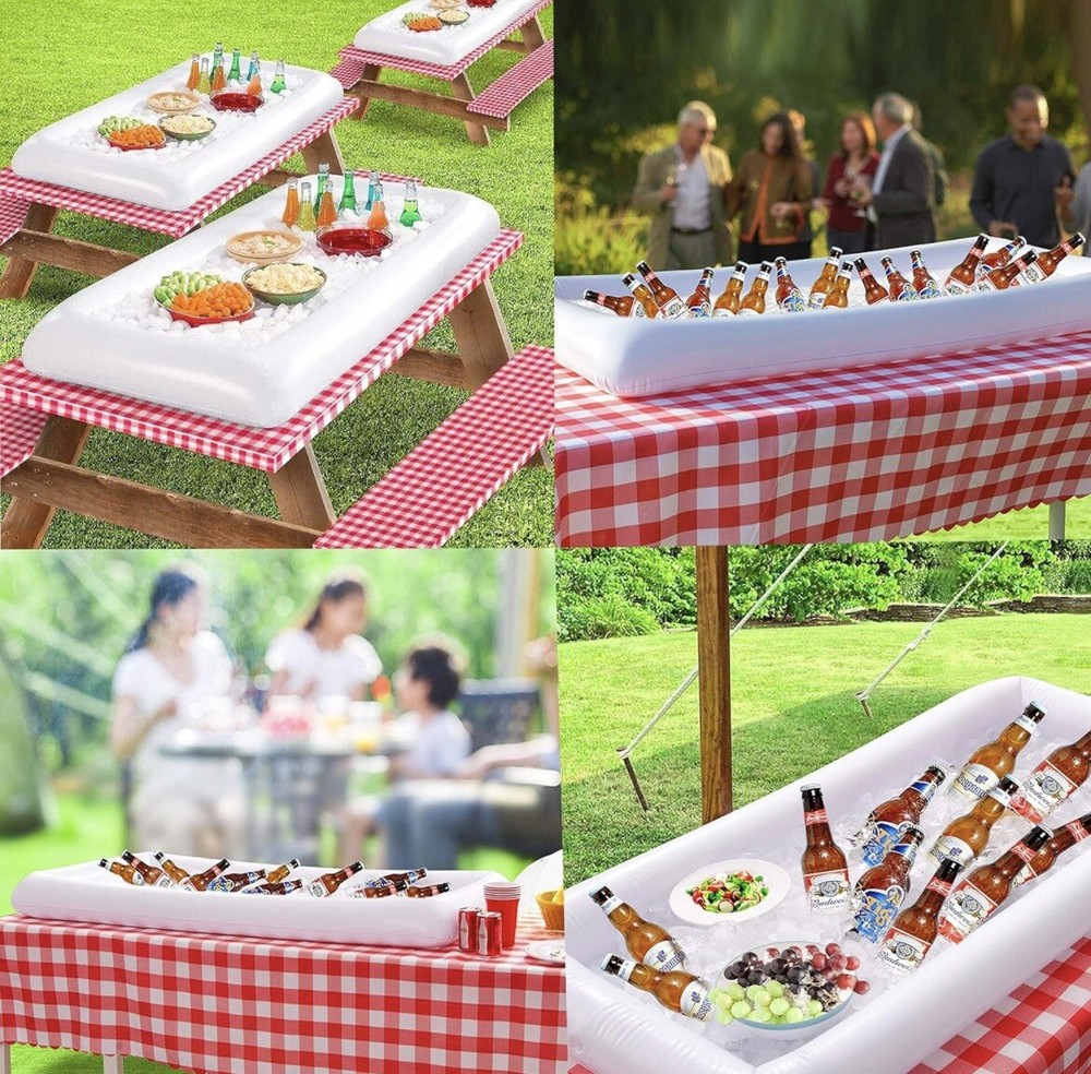 Inflatable Ice Serving Buffet Bar