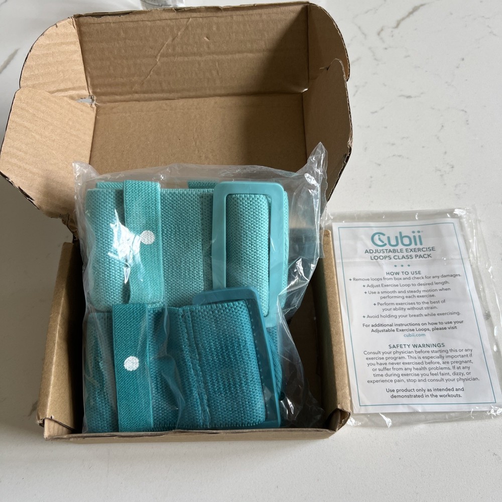 New Cubii - Adjustable Exercise Loop Class Pack