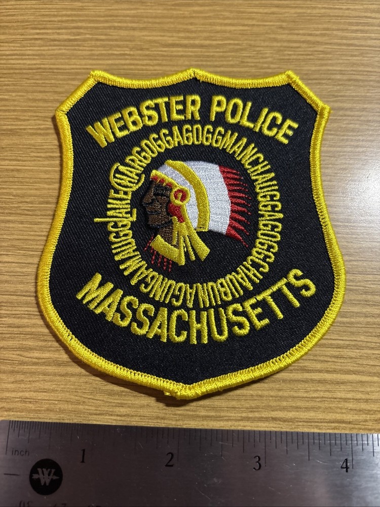Webster Massachusetts Police Patch
