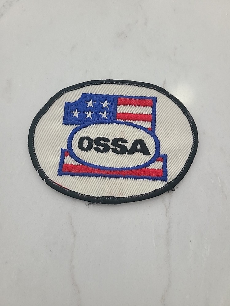 Rare Style Vintage  Ossa Motorcycle Patch From the 70's