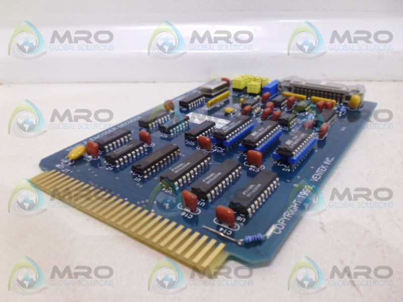 VENTEK 280-0007-51 TRIPLE ENCODER DECODER UNMP