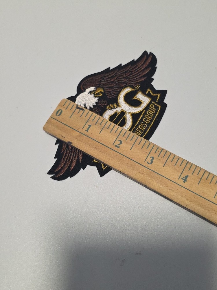 Eagle Gold Patch ~ Harley Davidson Owners Group HOG H.O.G.