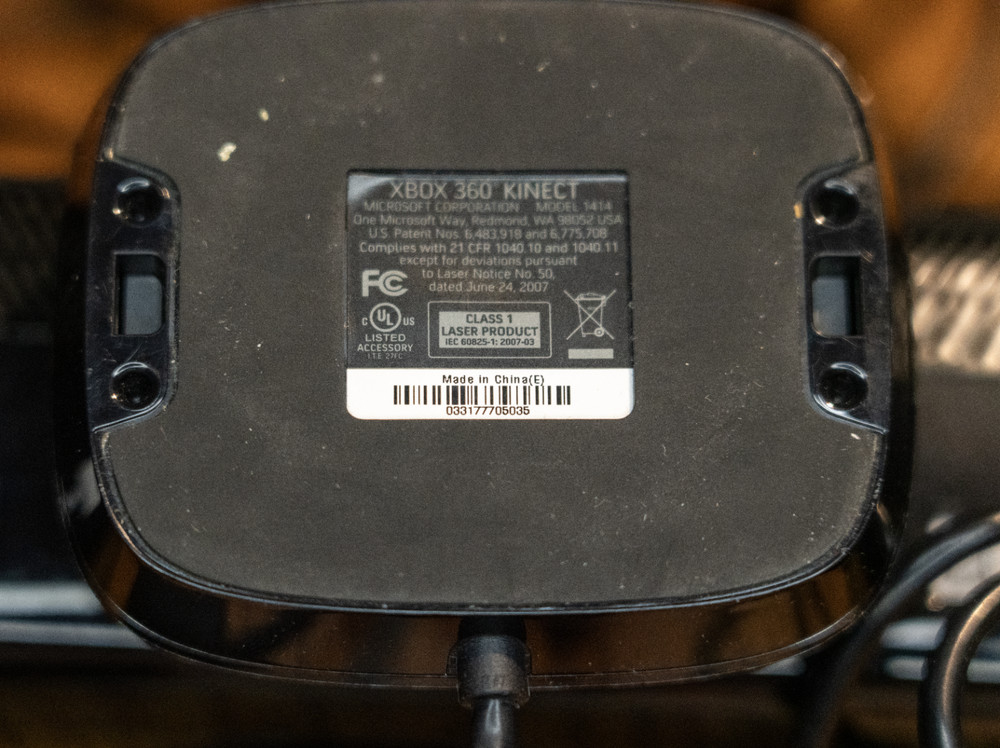 Microsoft Xbox 360 Kinect Sensor Bar Motion Camera For Xbox 360 Tested