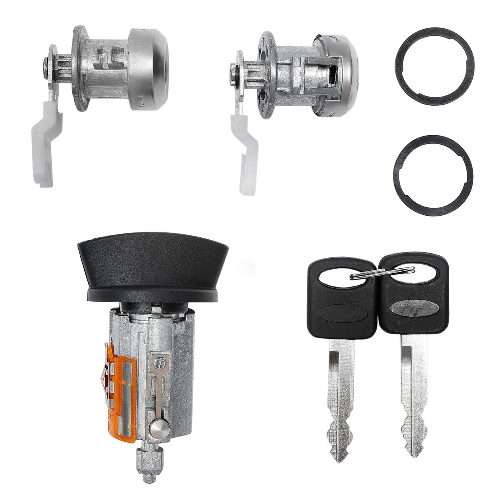 Door Lock Cylinders & Ignition Switch with Keys | 97-07 &